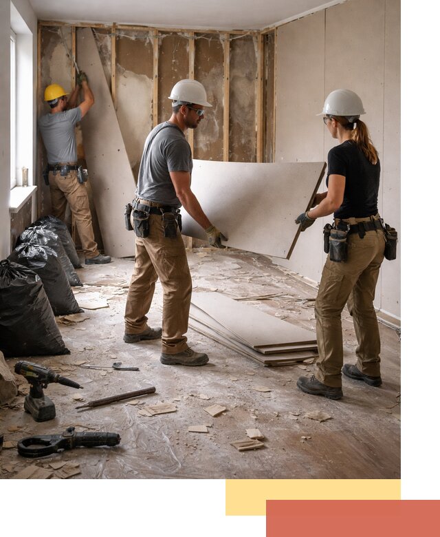 Демонтаж стеновых панелей в Тайшете быстро и аккуратно