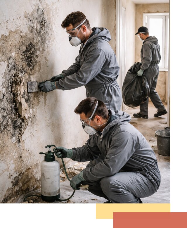 Удаление плесени со стен профессионально в Тайшете