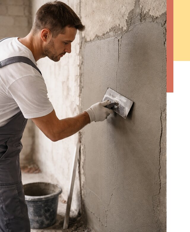 Штукатурка стен под плитку в Тайшете от 4362 руб./м2 — выравнивание под плитку | ОТДЕЛОЧНИК-Тшт