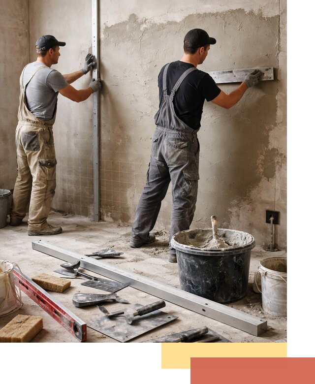 Профессиональная штукатурка стен под плитку в Тайшете