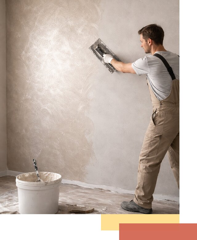 Декоративная штукатурка «Мокрый шелк» под ключ в Тайшете