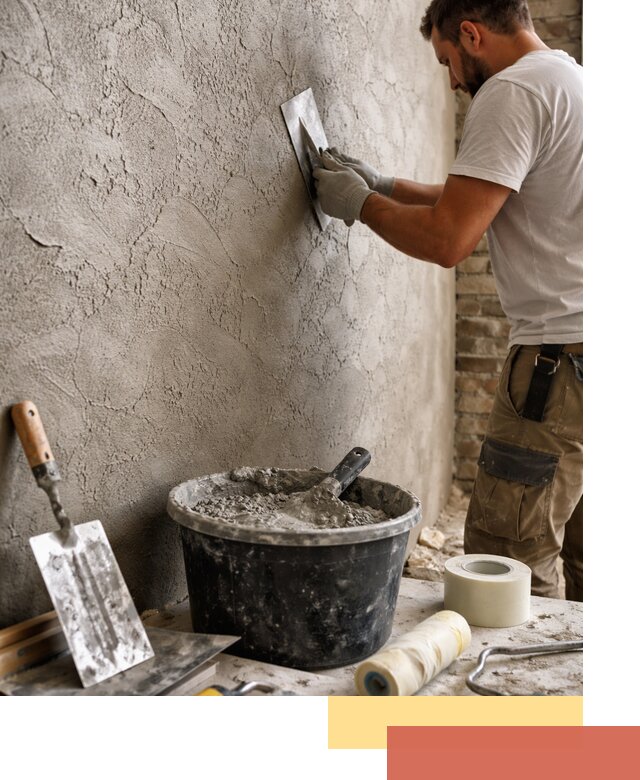 Декоративная штукатурка лофт в Тайшете — отделка стен и потолков