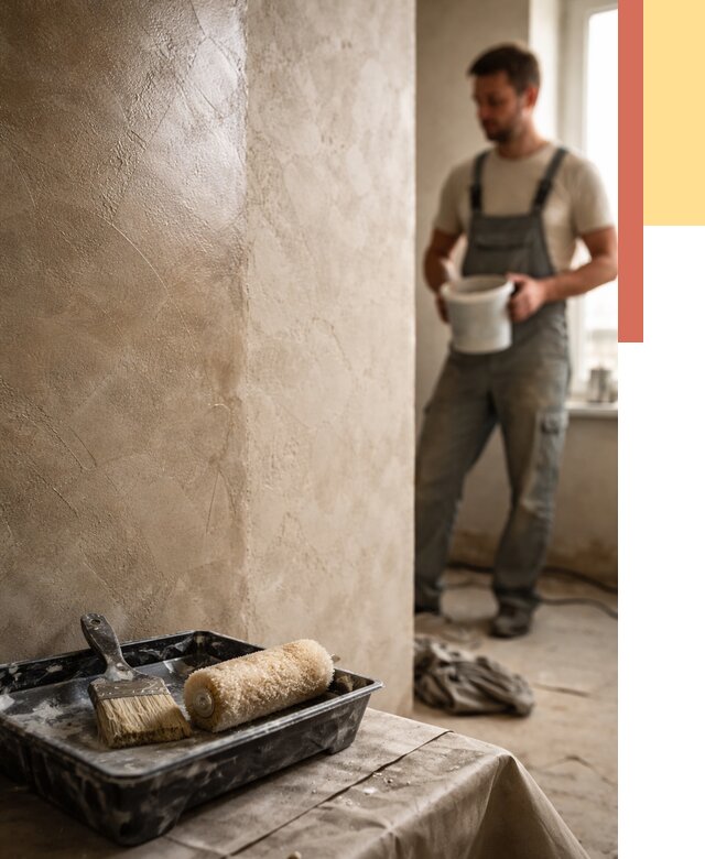 Нанесение воска на штукатурку в Тайшете от 3635 руб. | Услуги ОТДЕЛОЧНИК-Тшт