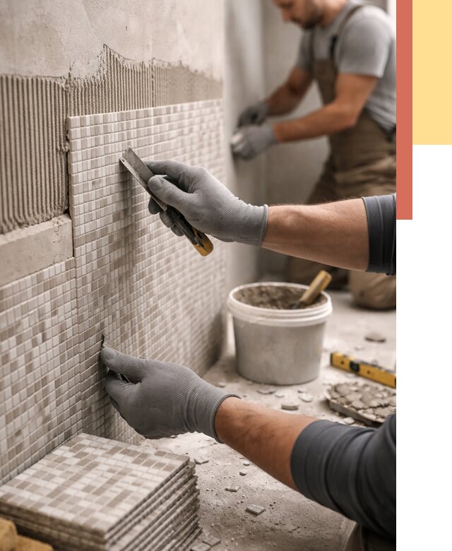 Облицовка стен мозаикой в Тайшете от 3323 руб/м2 — укладка мозаики на стены | ОТДЕЛОЧНИК-Тшт