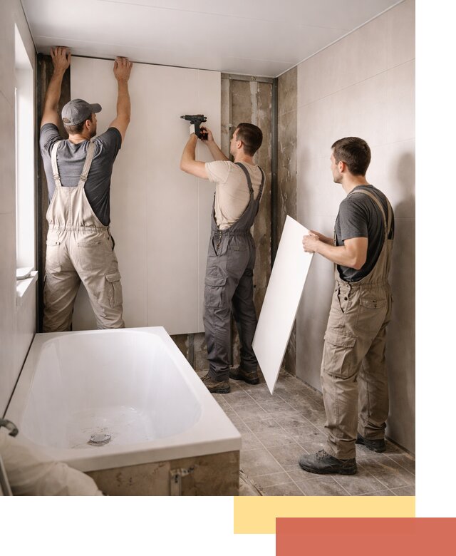 Отделка ванной панели ПВХ профессионально в Тайшете