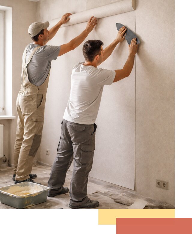 Поклейка виниловых обоев в Тайшете профессионально и качественно