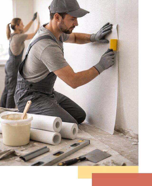 Поклейка стеклообоев профессионально в Тайшете