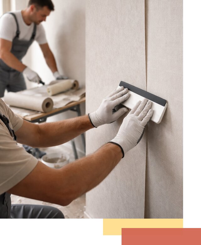 Поклейка обоев под покраску в Тайшете профессионально и быстро