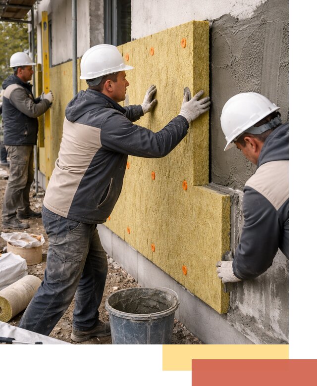 Утепление стен минватой в Тайшете — тепло и звукоизоляция