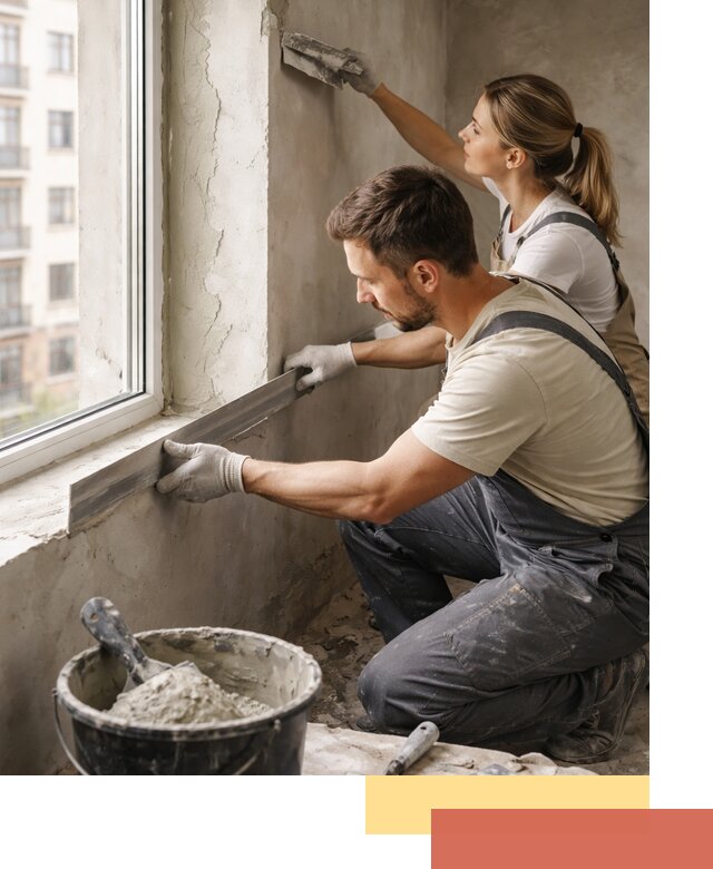 Штукатурка откосов дверей и окон профессионально в Тайшете