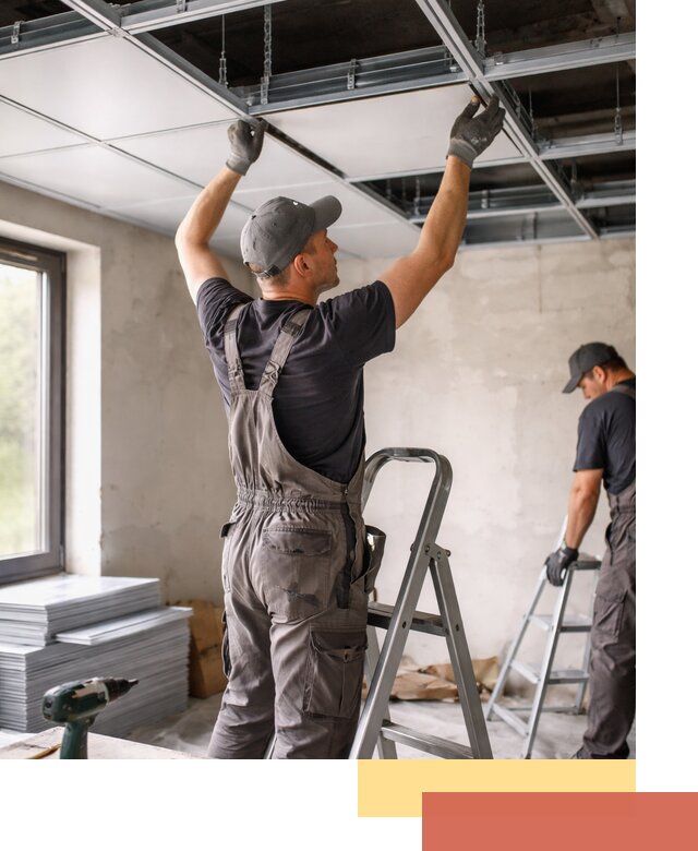 Монтаж кассетного потолка в Тайшете качественно и быстро