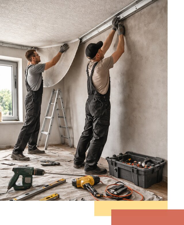 Монтаж фактурного натяжного потолка в Тайшете качественно и быстро