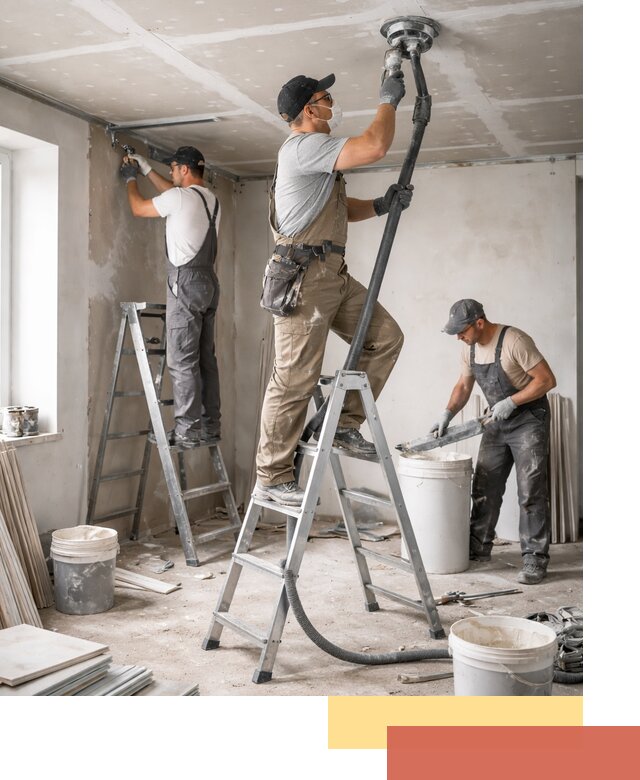 Ремонт потолка из гипсокартона в Тайшете: быстрый и качественный монтаж