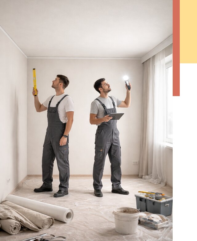 Отделка потолка в Тайшете недорого от 779 руб/м2 | Услуги ОТДЕЛОЧНИК-Тшт