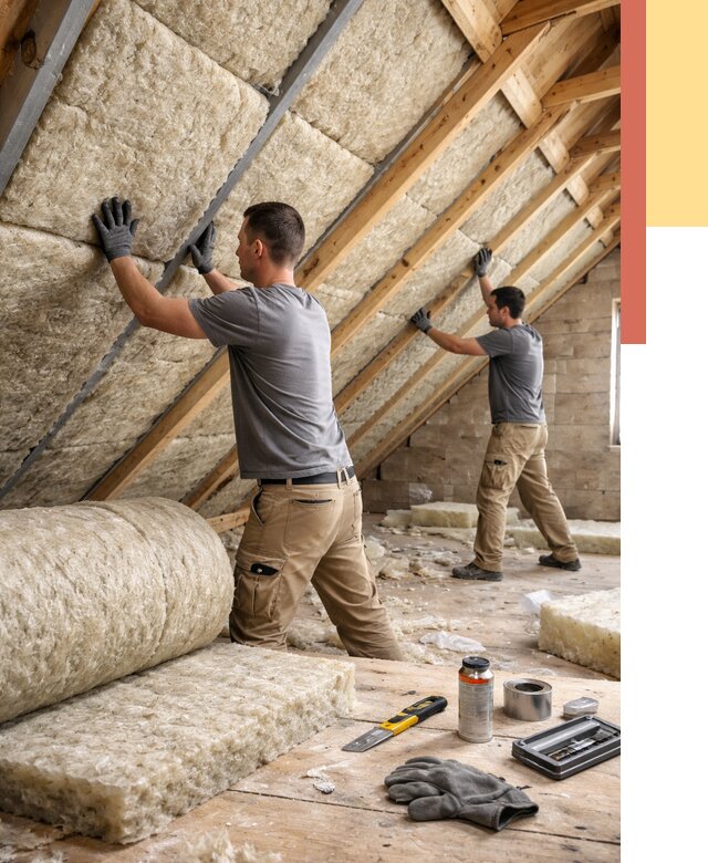 Утепление потолка минватой в Тайшете от 1506 руб. — быстро и недорого | ОТДЕЛОЧНИК-Тшт